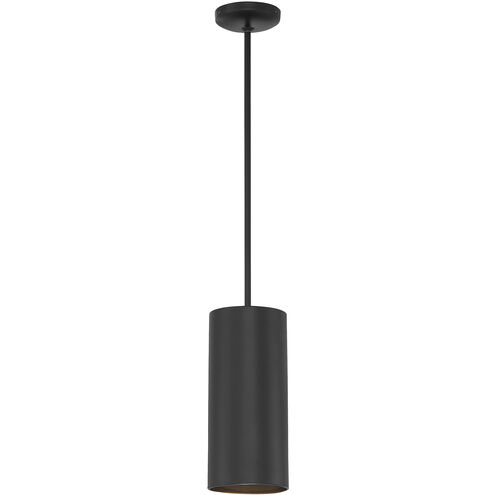 Pilson XL LED 6 inch Matte Black Pendant Ceiling Light