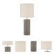 Dustin 29 inch 100.00 watt Dark Brown Table Lamp Portable Light