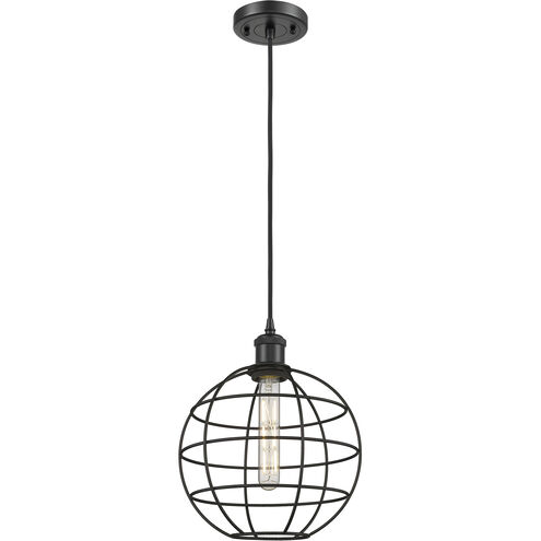 Lake Placid 1 Light 9.5 inch Matte Black Pendant Ceiling Light