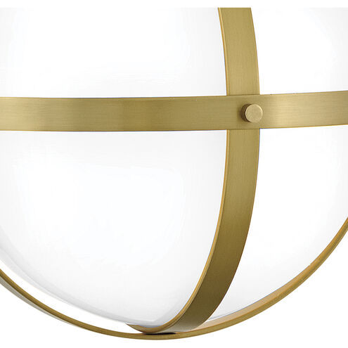 Colby 1 Light 9.25 inch Lacquered Brass Sconce Wall Light