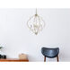 Sandara 4 Light 20 inch Weathered Dove Pendant Ceiling Light