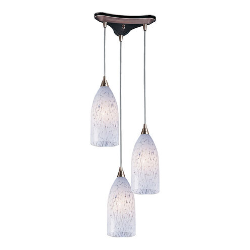 Ogunquit 3 Light 13 inch Satin Nickel Mini Pendant Ceiling Light