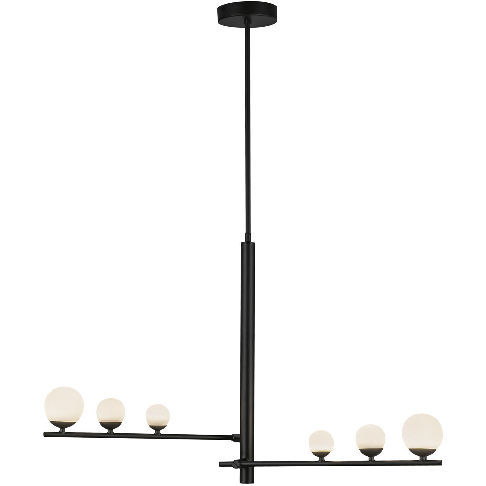 Cypress Pendant Ceiling Light in Black