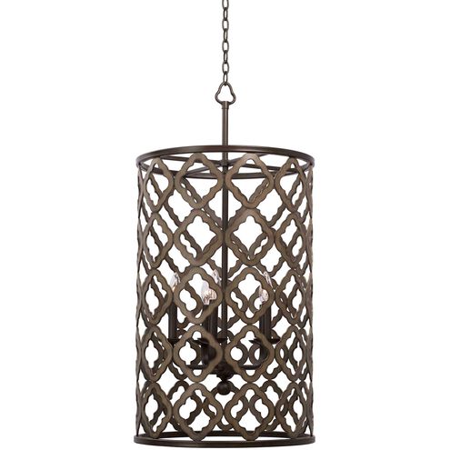 Whittaker 5 Light 18 inch Brownstone Foyer Ceiling Light