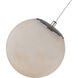 Stone LED 6 inch Brushed Nickel Pendant Ceiling Light