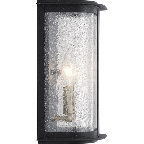 Timmin 1 Light 10.25 inch Distressed Black Outdoor Wall Mount, Small 