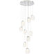 Paget LED 20 inch Chrome Chandelier Ceiling Light