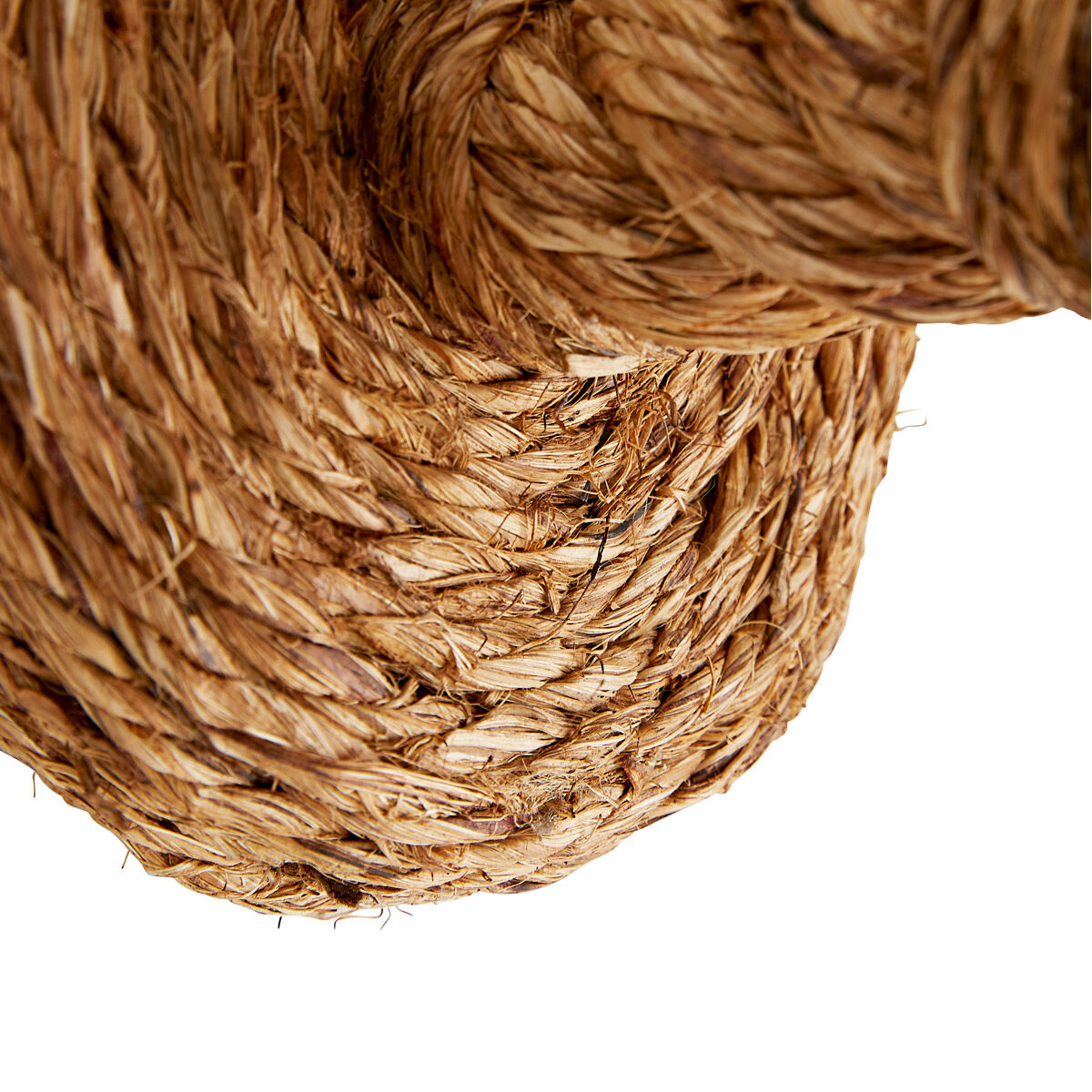 Douglas 1 Light 9 inch Natural and Brass Sconce Wall Light