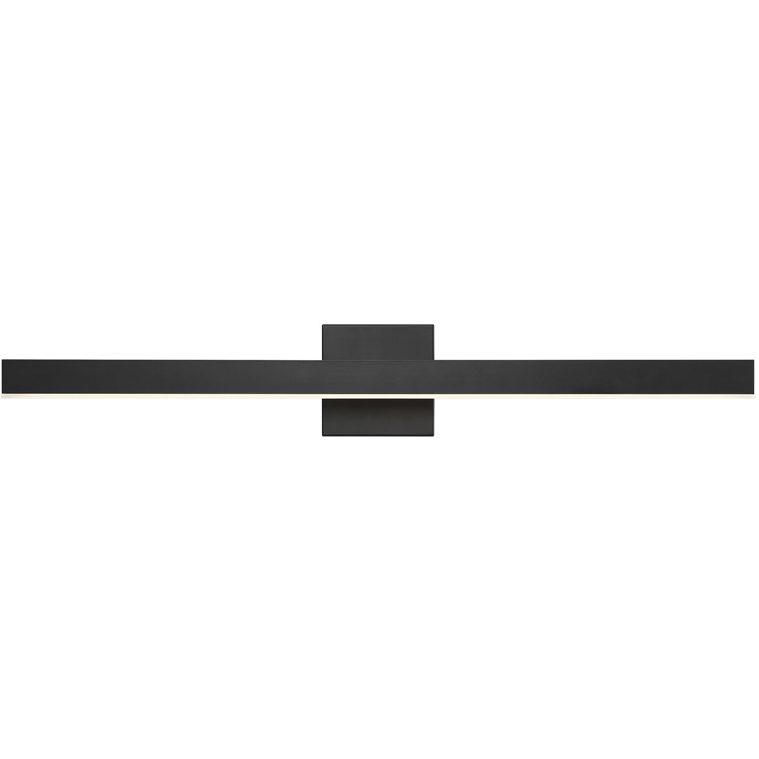 Cisco LED 24 inch Matte Black and White Bath Vanity Wall Light