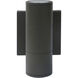 Brentwood LED 7 inch Bronze Outdoor Wall Sconce, Small