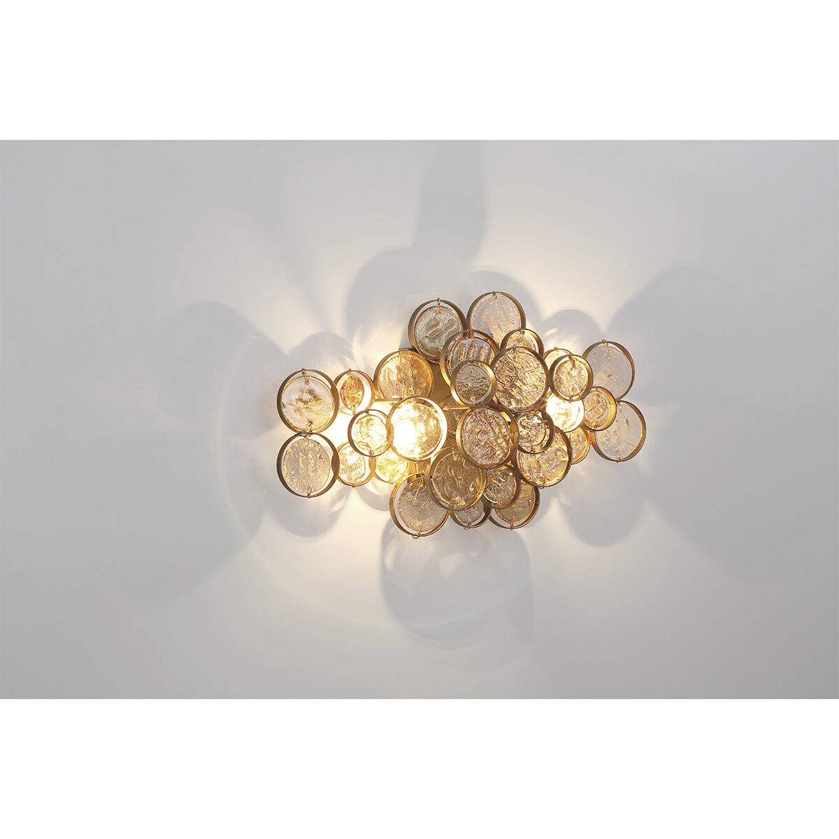 Trento Wall Sconce Wall Light in Gold