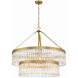 Emory 9 Light 32 inch Modern Gold Chandelier Ceiling Light