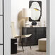Vitrino 50 inch Black 6 Door Console