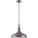 Rutherford 1 Light 15 inch Weathered Zinc Pendant Ceiling Light