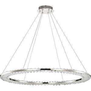 Nova LED 35.88 inch Polished Nickel Pendant Ceiling Light