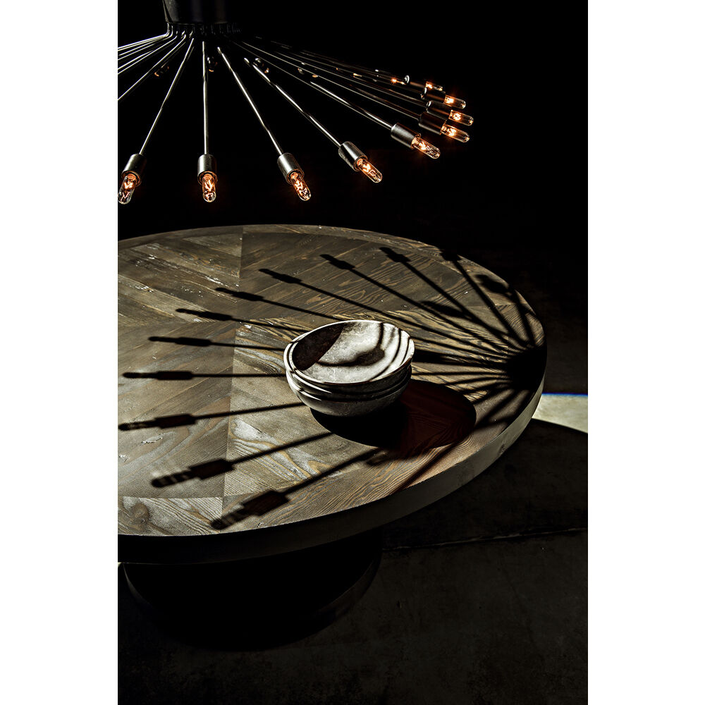 Lampberto 48 Light 45 inch Matte Black Chandelier Ceiling Light