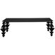 Sagrada 62 X 34 inch Matte Black Coffee Table