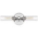 Modina 2 Light 20 inch Chrome ADA Wall Sconce Wall Light