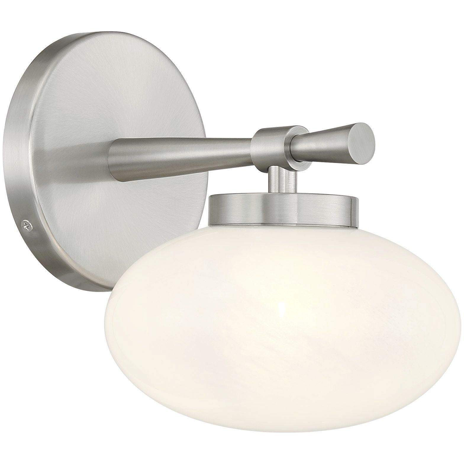 Barrow Wall Sconce Wall Light in Satin Nickel