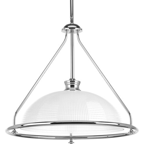 Lucky 1 Light 16.25 inch Polished Chrome Pendant Ceiling Light