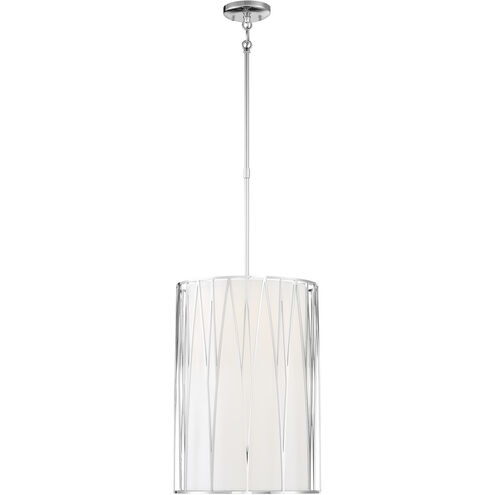 Regal Terrace LED 14 inch Polished Nickel Pendant Ceiling Light