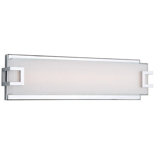 Hampstead LED 18.25 inch Chrome Vanity Light Wall Light