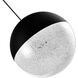 Artisan Collection/RAVELLO Series 4.75 inch Black Pendant Ceiling Light