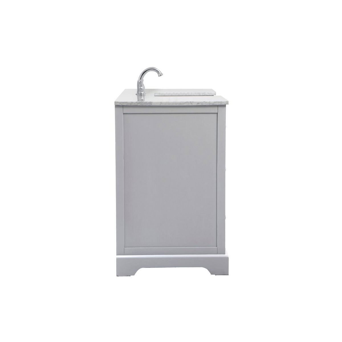 Franklin 60 X 22 X 35 inch Grey Bathroom Vanity Cabinet