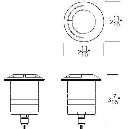 Colorscaping 12 5.00 watt Stainless Steel Path Lighting, Colorscaping