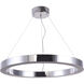 Canada LED 33 inch Chrome Pendant Ceiling Light
