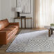 Mitra 130 X 94 inch Grey/White Rug in 8 x 11