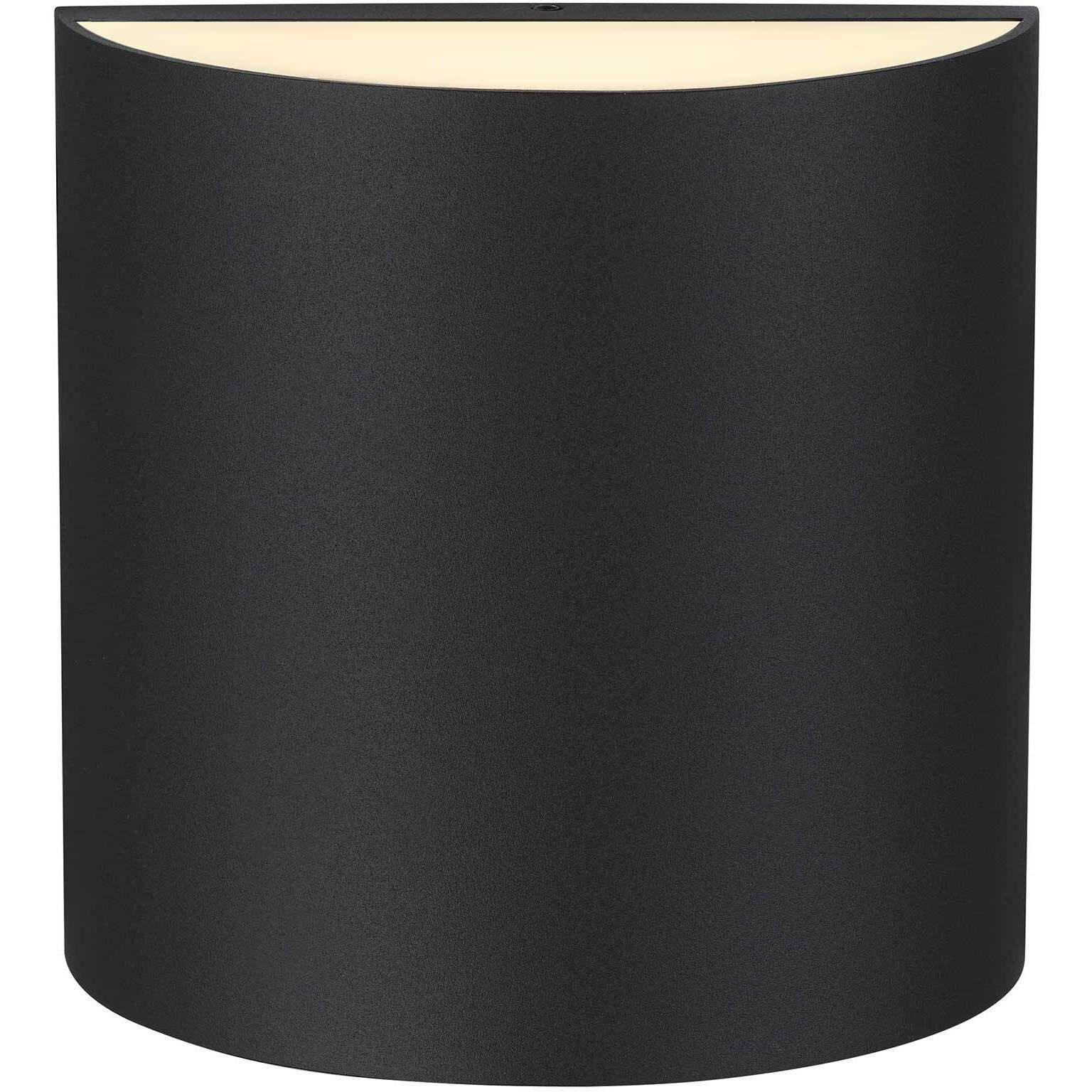 Veil LED 4.63 inch Sand Black Outdoor Wall Sconce