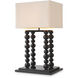 Bentley 29.53 inch 40 watt Piano Black Table Lamp Portable Light
