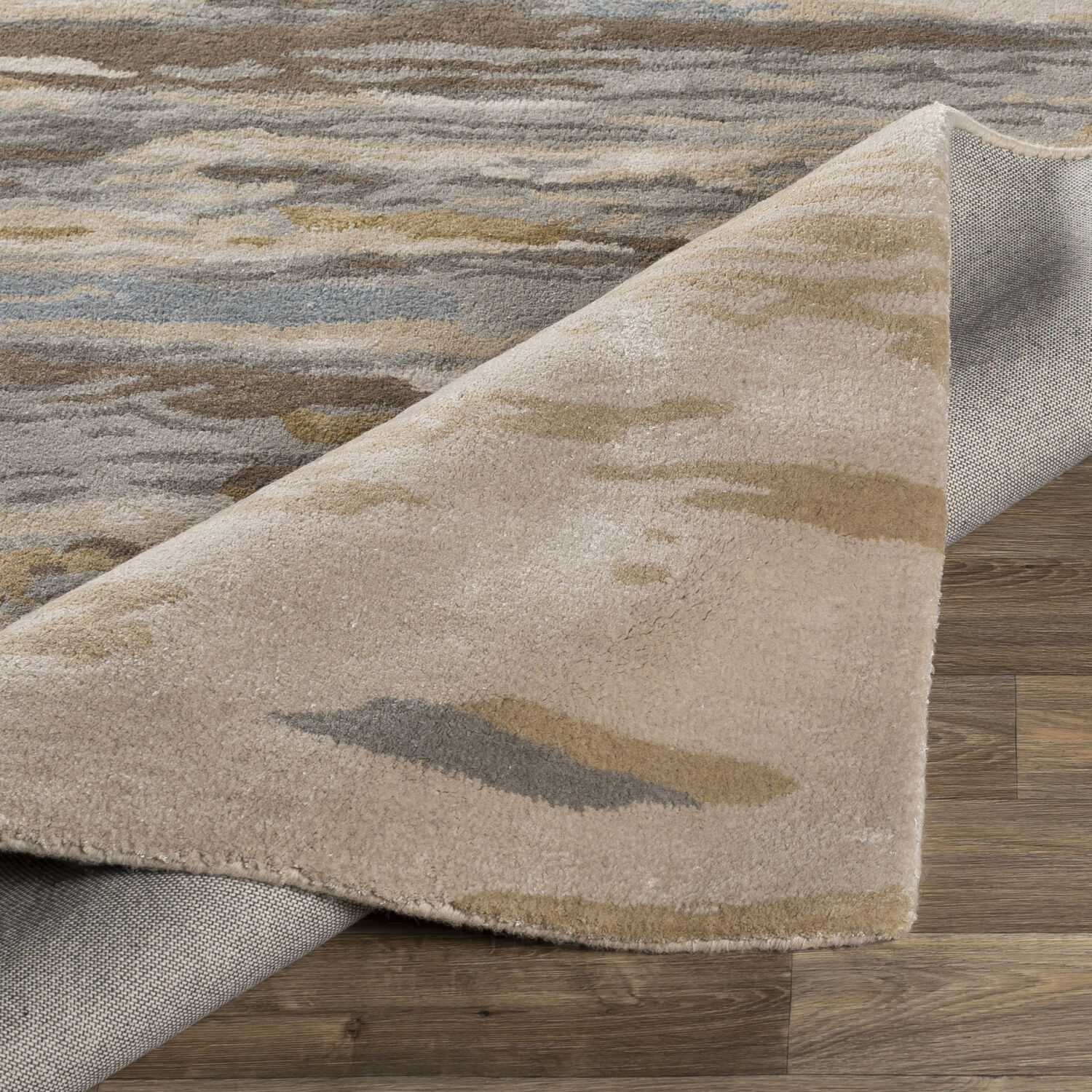 Kavita 72 X 72 inch Light Beige Rug in 6 Ft Round, Round