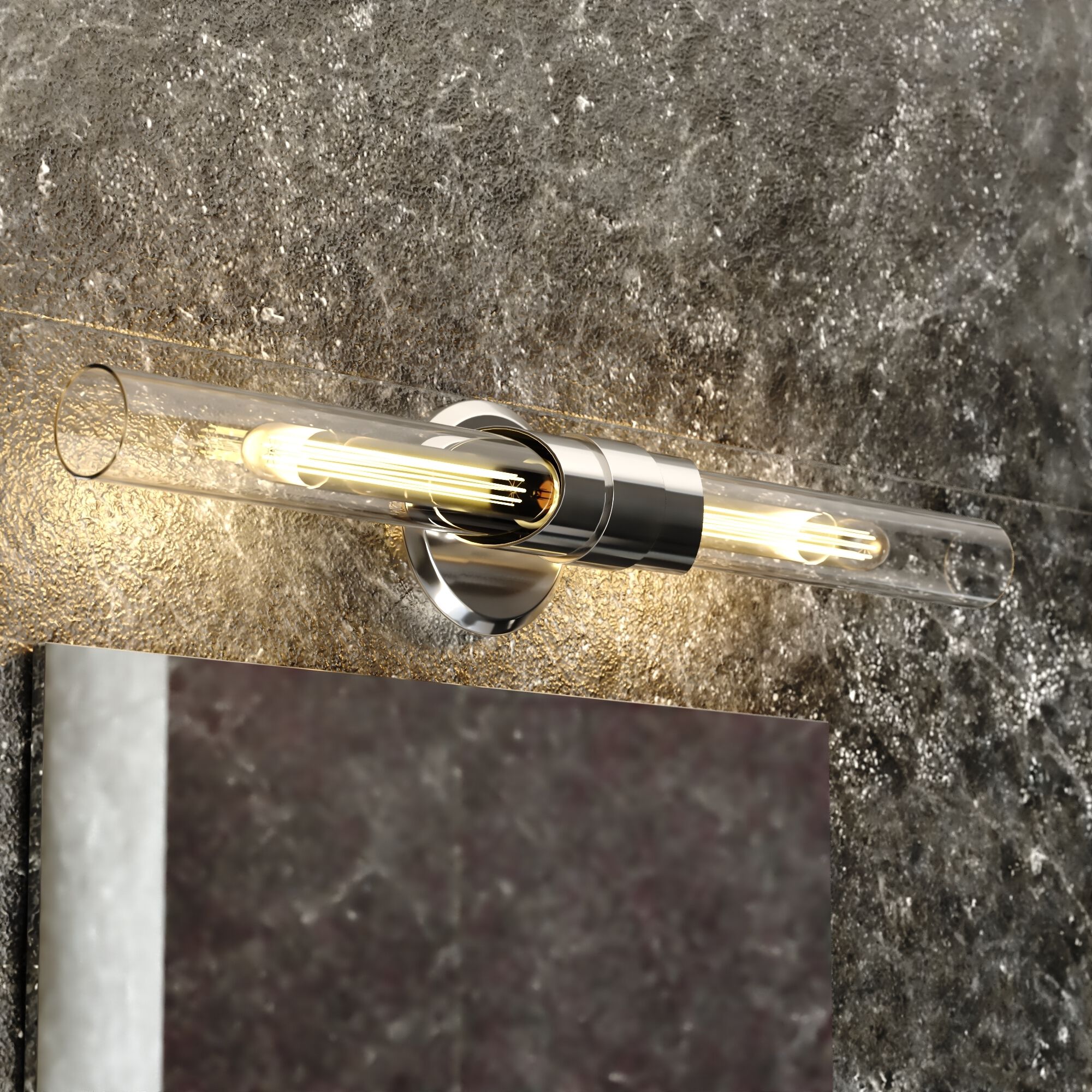 Webster LED 4.75 inch Polished Nickel Bathroom Light Wall Light