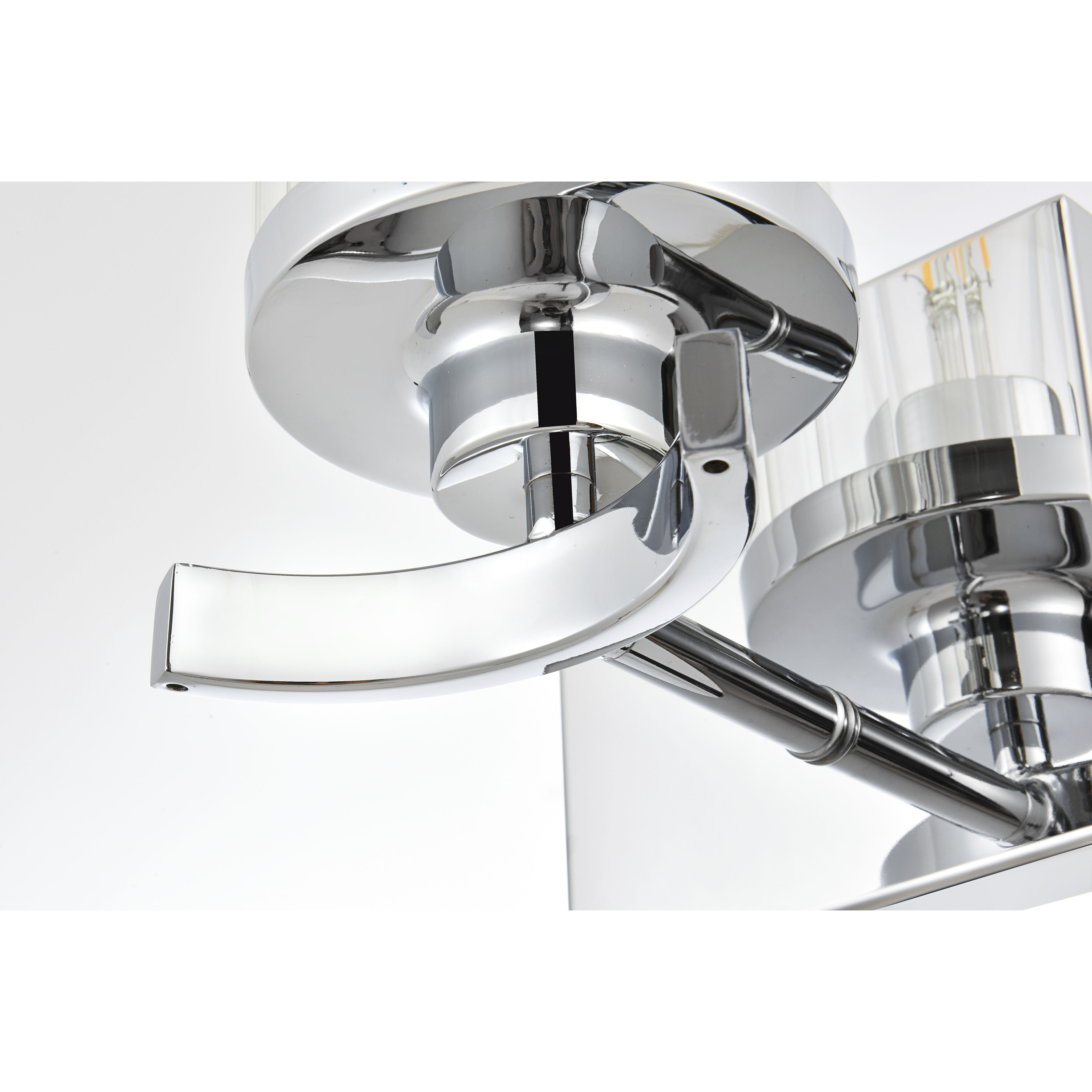 Saanvi 1 Light 5 inch Chrome Bath Sconce Wall Light