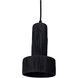 Shine 1 Light 6 inch Black Pendant Lamp Ceiling Light