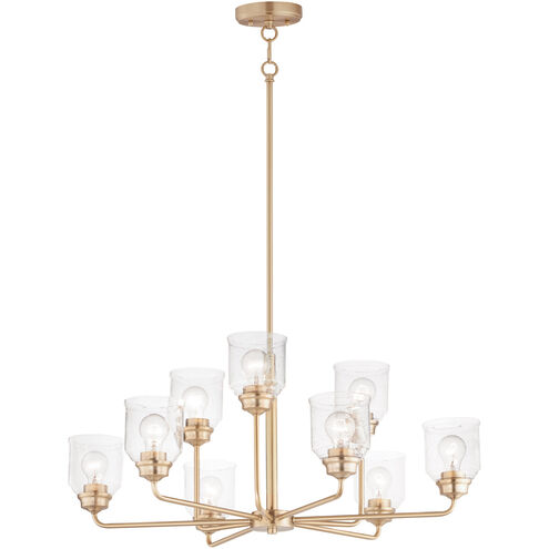 Acadia 9 Light 34.75 inch Heritage Chandelier Ceiling Light