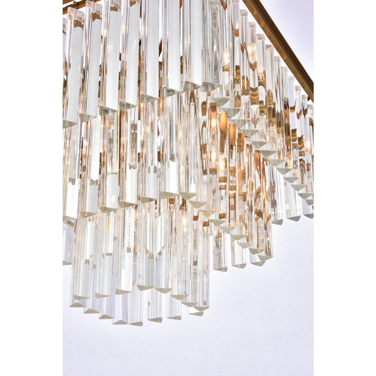Sydney 13 Light 21.5 inch Satin Gold Chandelier Ceiling Light