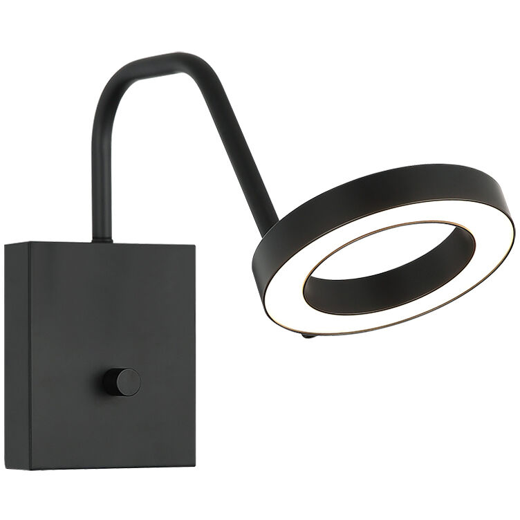 Realm Wall Sconce Wall Light in Black