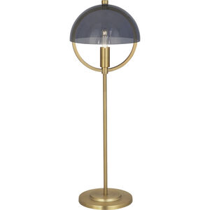 Mavisten Edition Copernica 25.5 inch 7.00 watt Lacquered Burnished Brass Table Lamp Portable Light