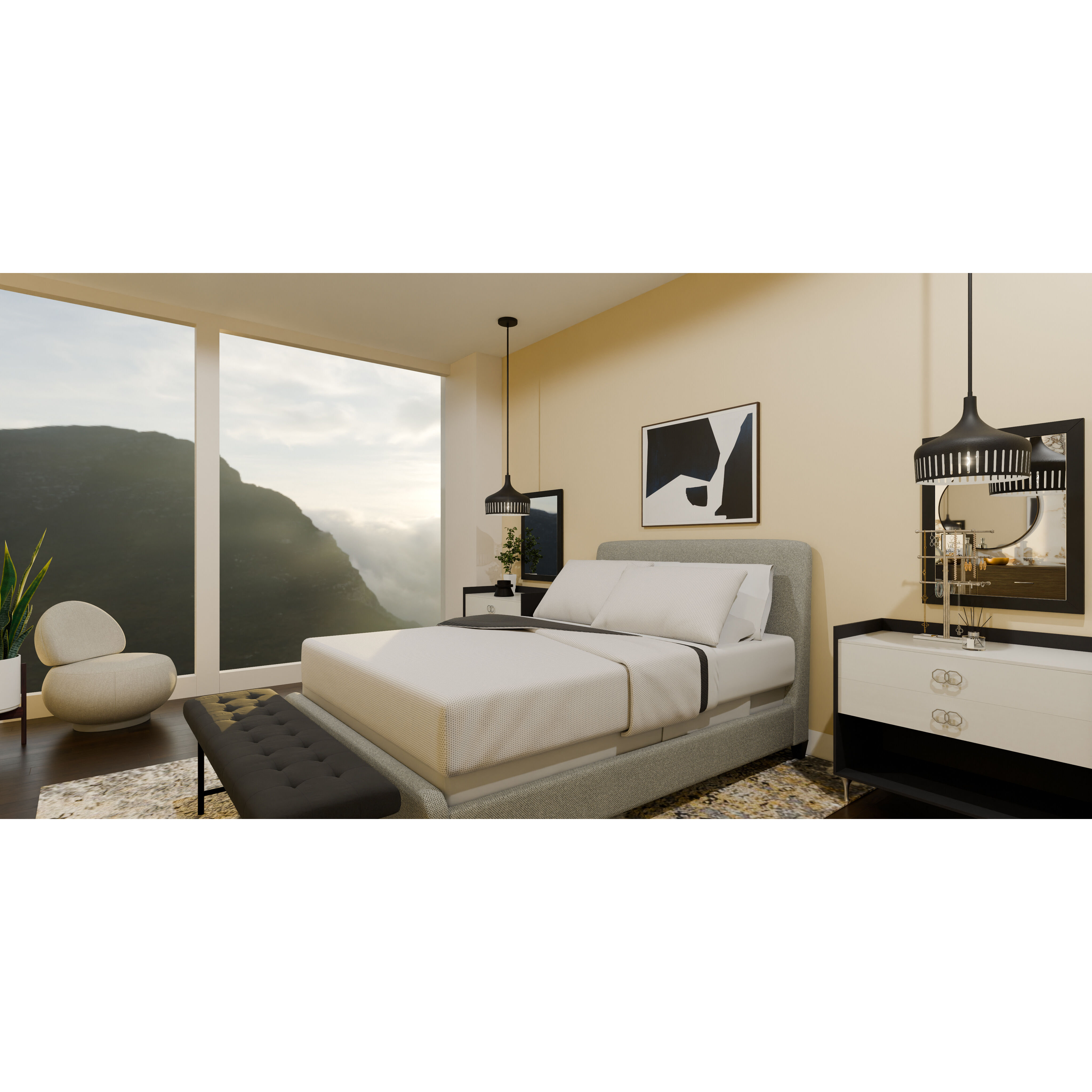 Keagan 1 Light 14 inch Matte Black Pendant Ceiling Light