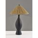 Maren 28 inch 100.00 watt Black Rough Finished Ceramic Table Lamp Portable Light
