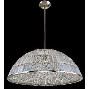 Doma 33 inch Polished Nickel Pendant Ceiling Light
