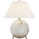 Marie Flanigan Price 19.25 inch 15 watt Alabaster Table Lamp Portable Light, Small
