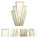 Empire 1 Light 7 inch Modern Brass Wall Sconce Wall Light