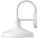 Coastal Elements Forge 1 Light 13.25 inch Textured White Outdoor Wall Mount Barn Light