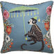 Maharaja Monkey 24.00 inch  X 24.00 inch Decorative Pillow