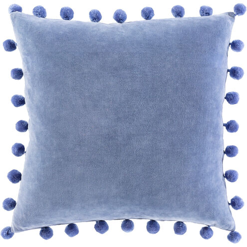 Serengeti 20 X 20 inch Denim Pillow Kit, Square