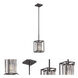 Linares 1 Light 6.5 inch Vintage Bronze Mini Pendant Ceiling Light